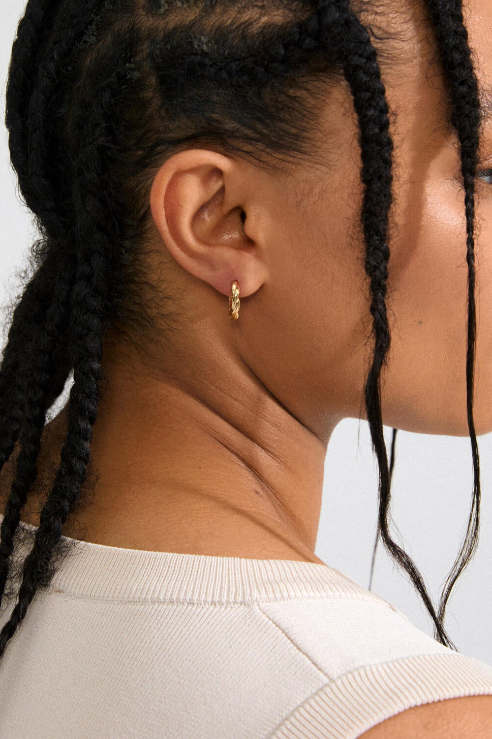 Declan hoops - forgyldt